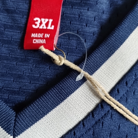 Small Medium 3XL Mitchell & Ness Allen Iverson Georgetown Hoyas 1995-96 Jersey - Picture 3 of 12